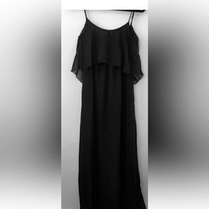 Vintage NWT WetSeal black chiffon dress…